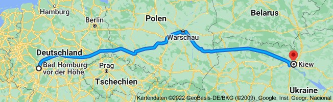 Mehr über den Artikel erfahren Von Bad Homburg nach Kiew